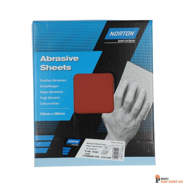 nortonschleifmittel/NORTON_schleifmittel_77696081106 Standard Sheets Norton T100 230x28 Grit 240_147916